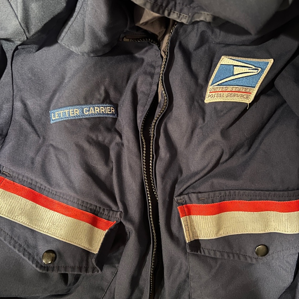 SOLD: USPS bomber Jacket – Letter Carrier –XS– Reflective Stripe